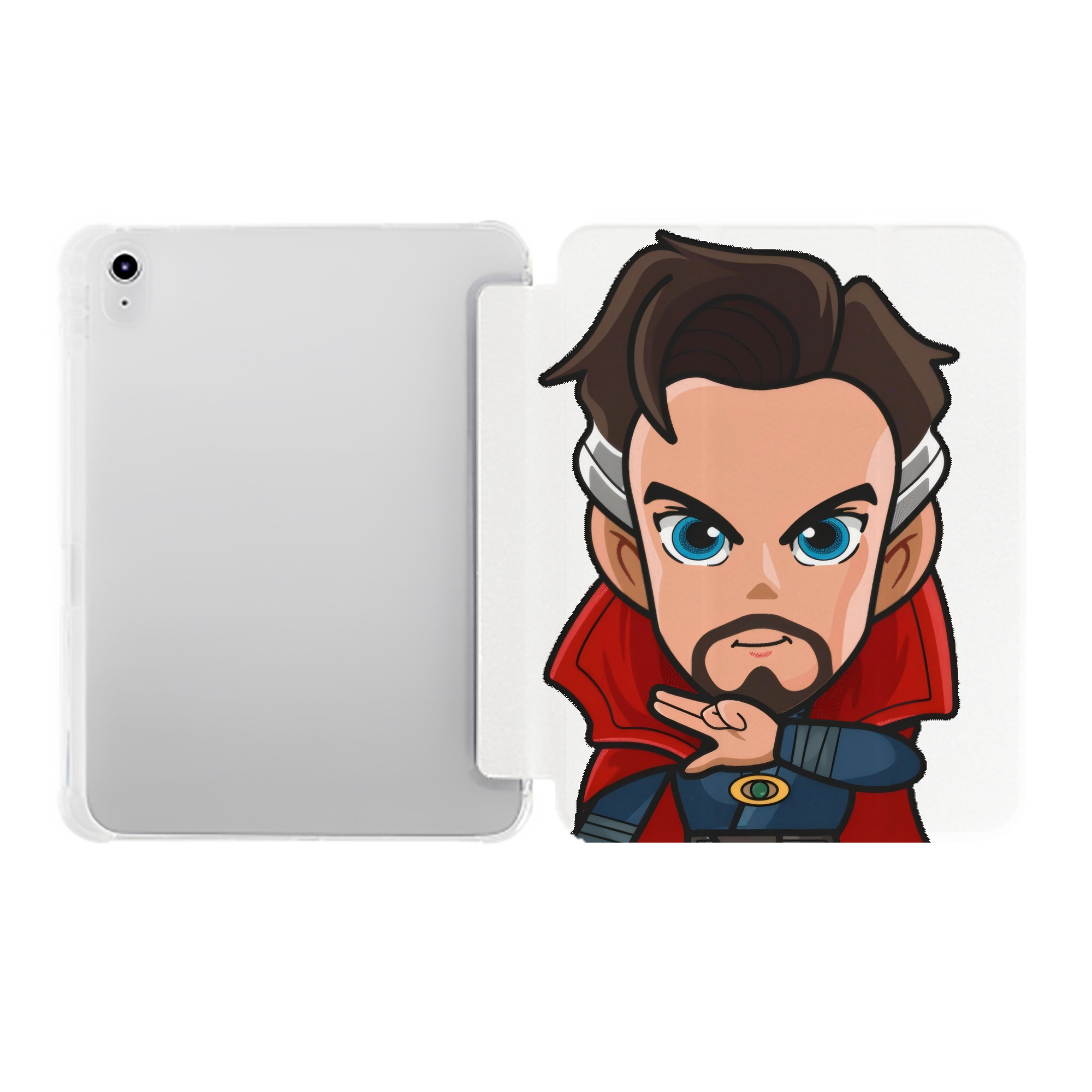 （画像用） アベンジャーズ The Avengers IPad ケース ペン収納付き 三つ折りスタンド PUレザー×シリコン 対応機種9.5/10.5/10.9インチ